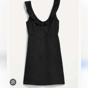 Old Navy Linen Ruffle dress